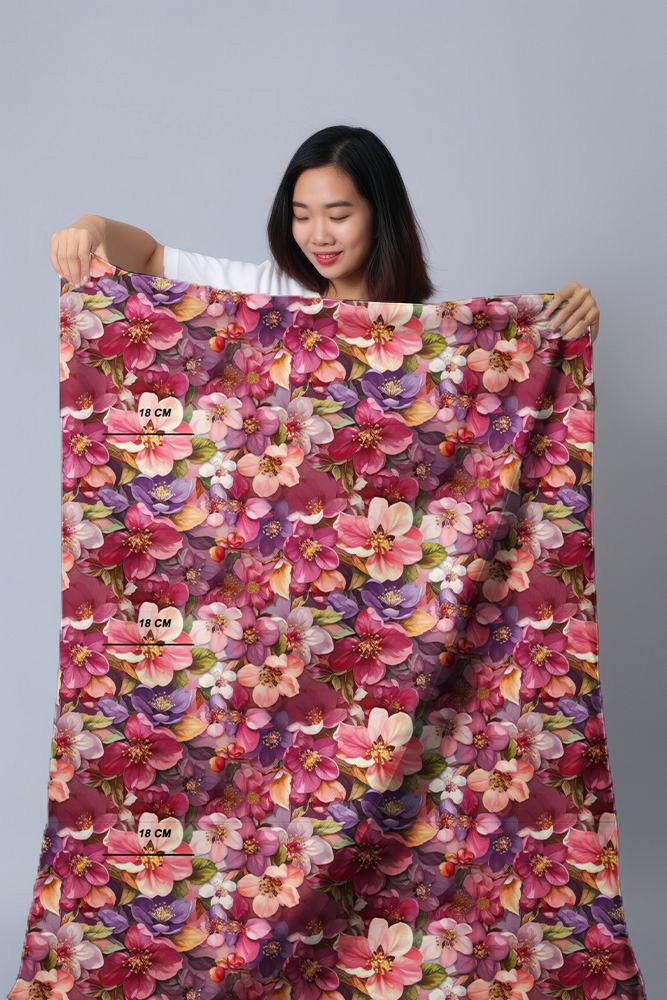 Kain Rayon Motif C1